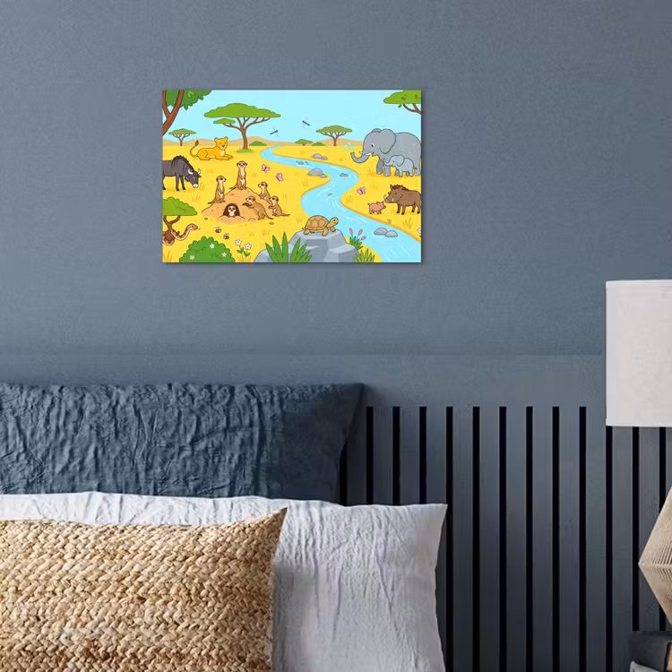 Poster - Dieren - Savanne - Cartoon — 3