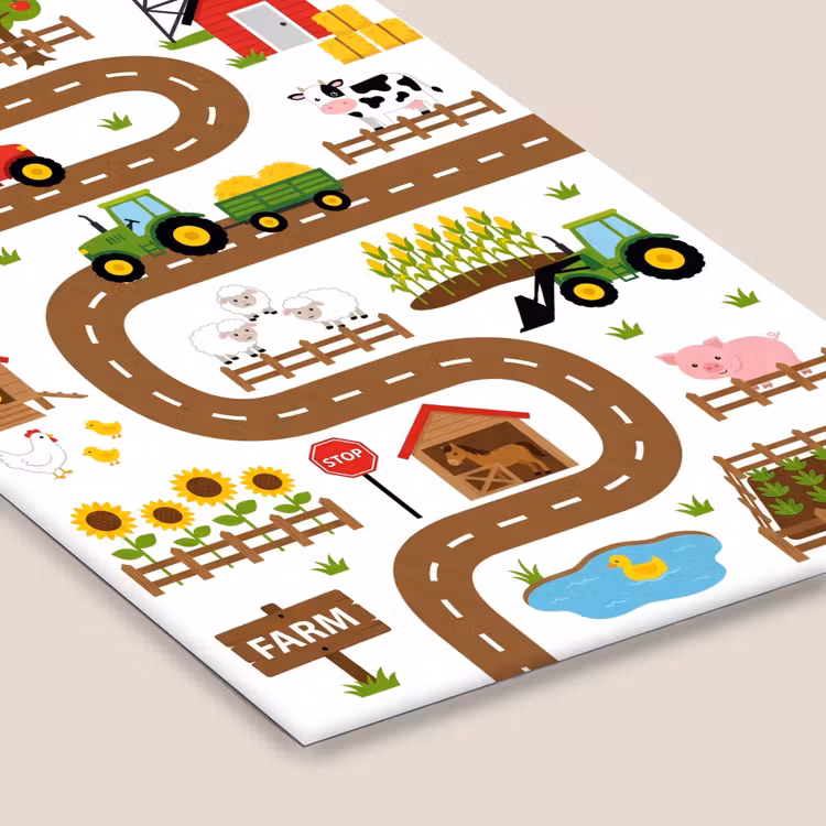 Poster met lijst - Boerderij - Dieren - Illustratie — 7