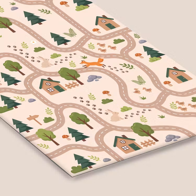 Poster met lijst - Weg - Dieren - Natuur — 7