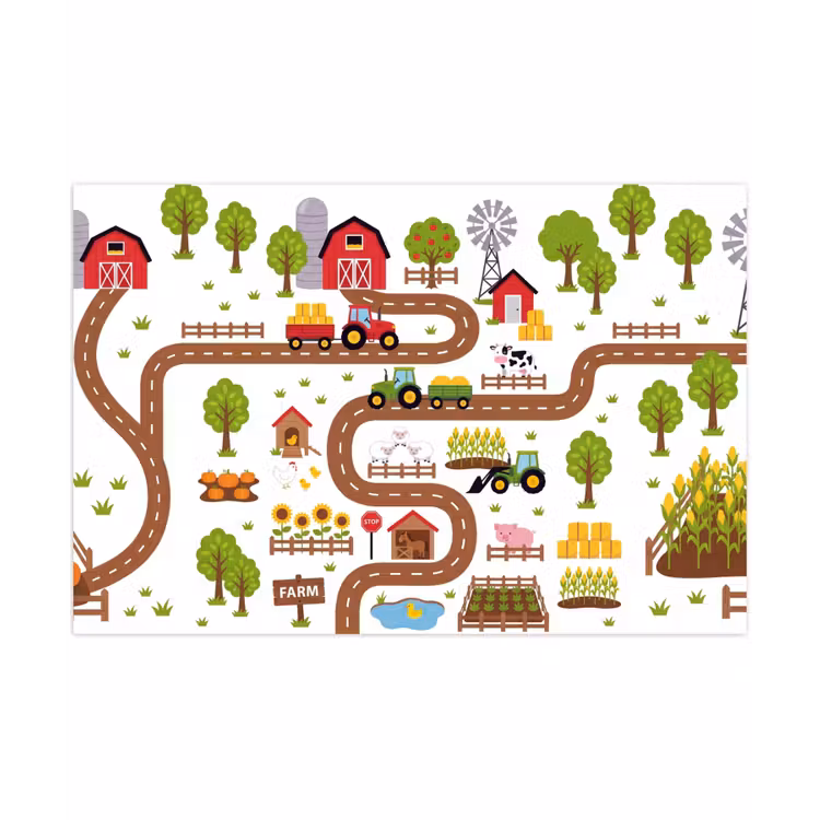 Speelkleed - Boerderij - Dieren - Illustratie — 1