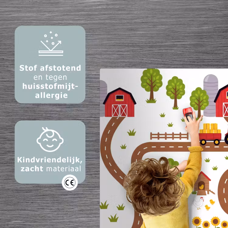 Speelkleed - Boerderij - Dieren - Illustratie — 3