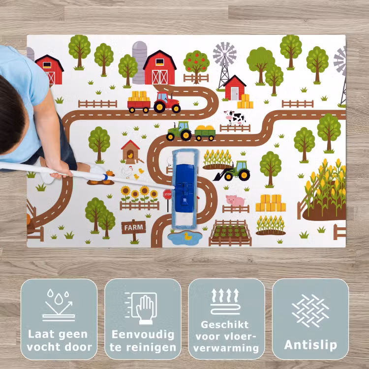 Speelkleed - Boerderij - Dieren - Illustratie — 4
