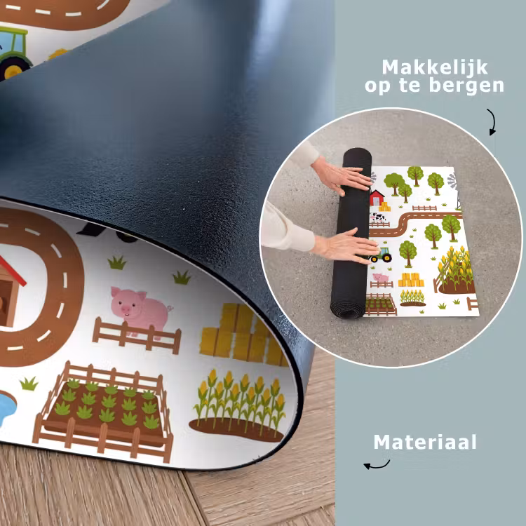 Speelkleed - Boerderij - Dieren - Illustratie — 6