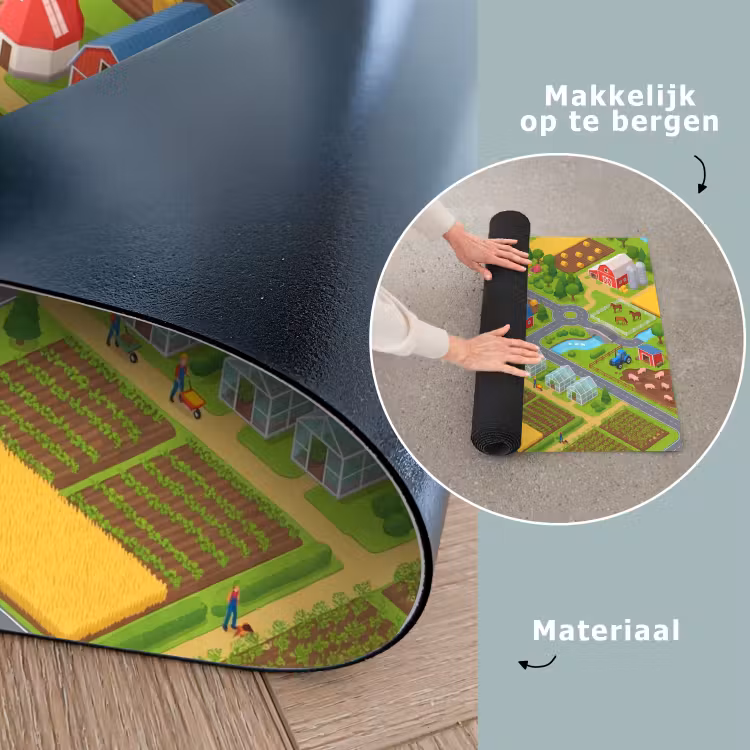 Speelkleed - Boerderij - Landschap - Isometrisch — 6