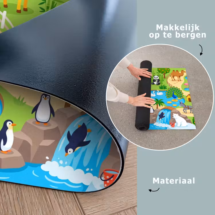 Speelkleed - Dieren - Dierentuin - Cartoon — 6