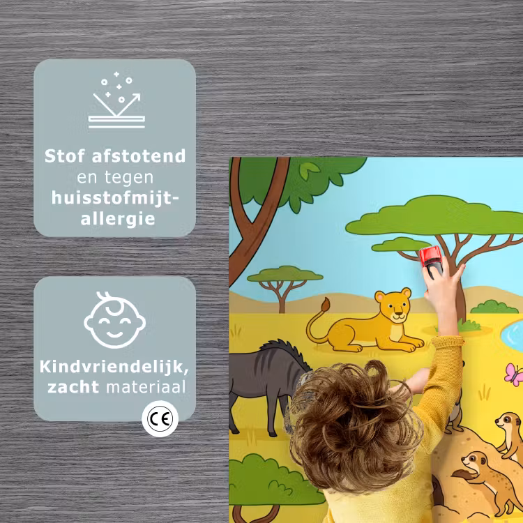 Speelkleed - Dieren - Savanne - Cartoon — 3