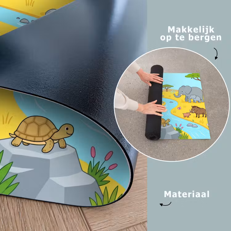 Speelkleed - Dieren - Savanne - Cartoon — 6