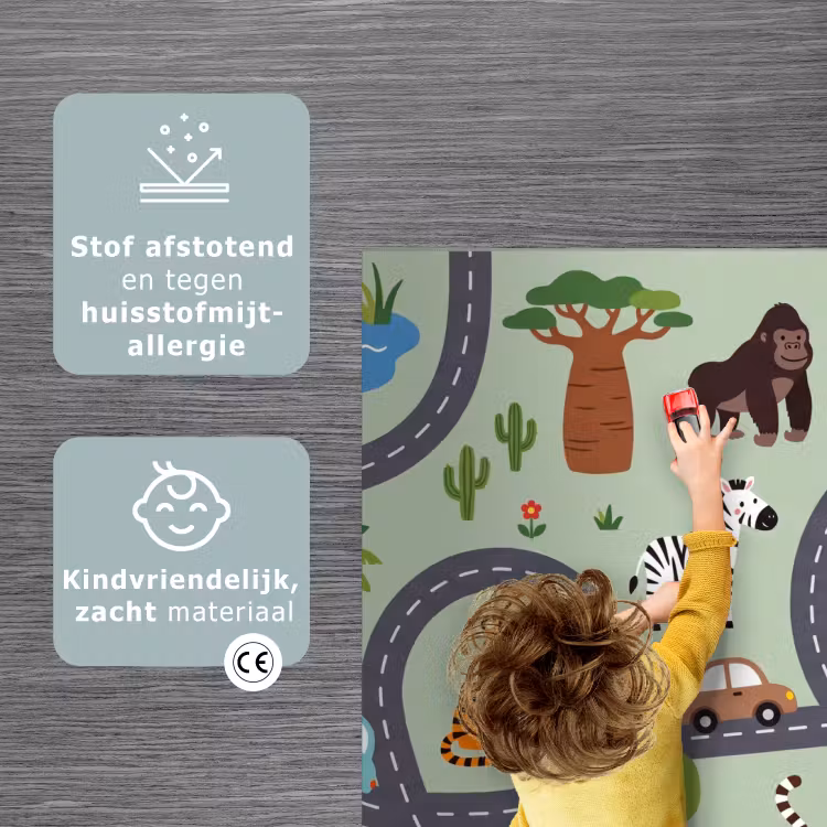 Speelkleed - Dieren - Speels - Illustratie — 3