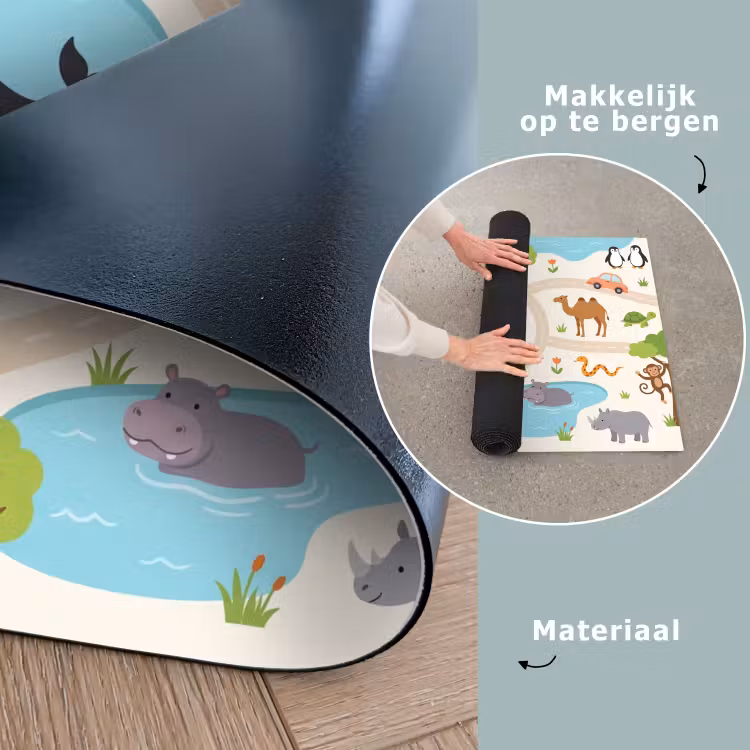Speelkleed - Dieren - Wereld - Illustratie — 6