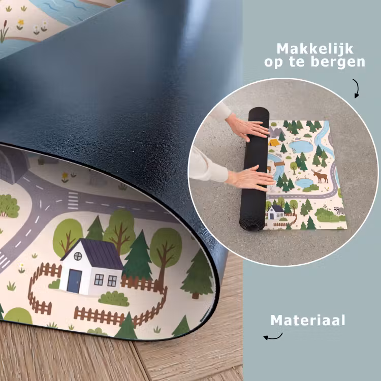 Speelkleed - Landschap - Rivier - Cartoon — 6