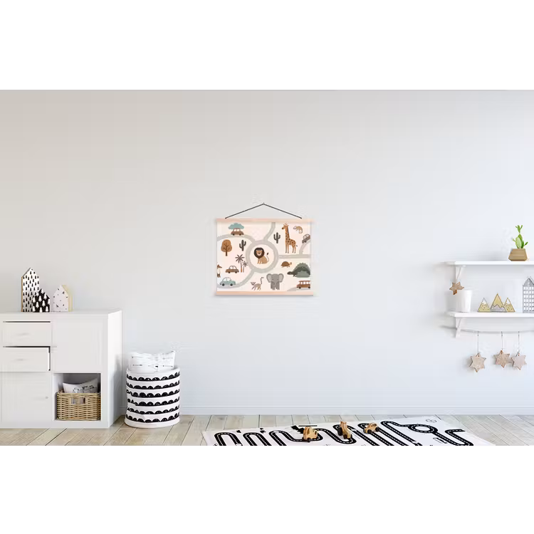 Schoolplaat - Dieren - Wegen - Illustratie — 3