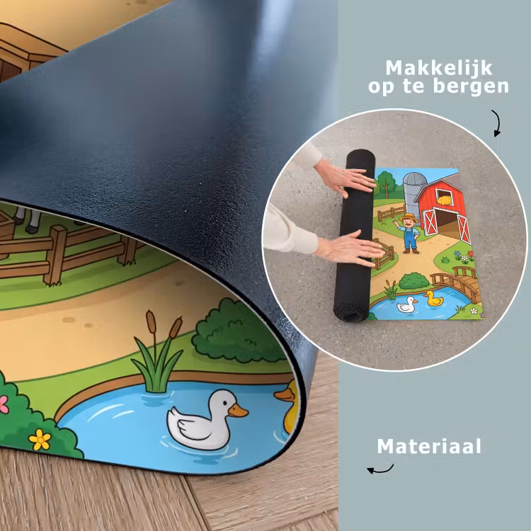 Speelkleed - Boerderij - Dieren - Platteland — 6