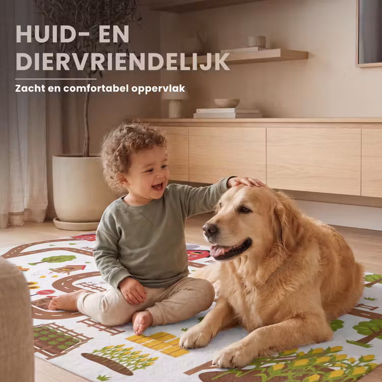 Vloerkleed - Boerderij - Dieren - Illustratie — 6