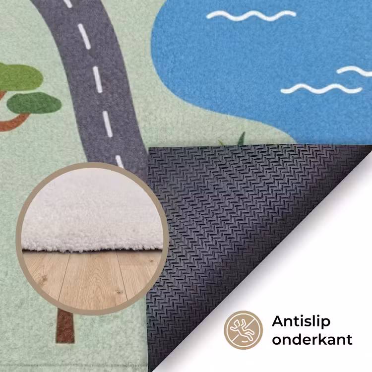 Vloerkleed - Dieren - Speels - Illustratie — 4