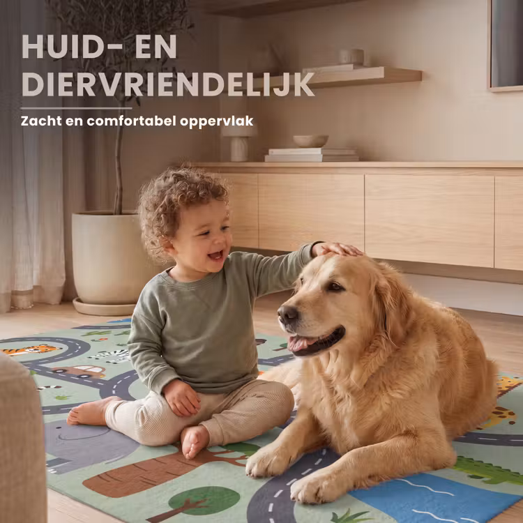 Vloerkleed - Dieren - Speels - Illustratie — 6