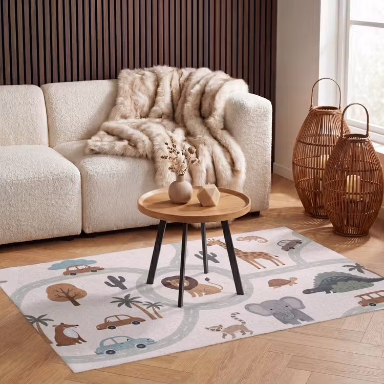 Vloerkleed - Dieren - Wegen - Illustratie — 3