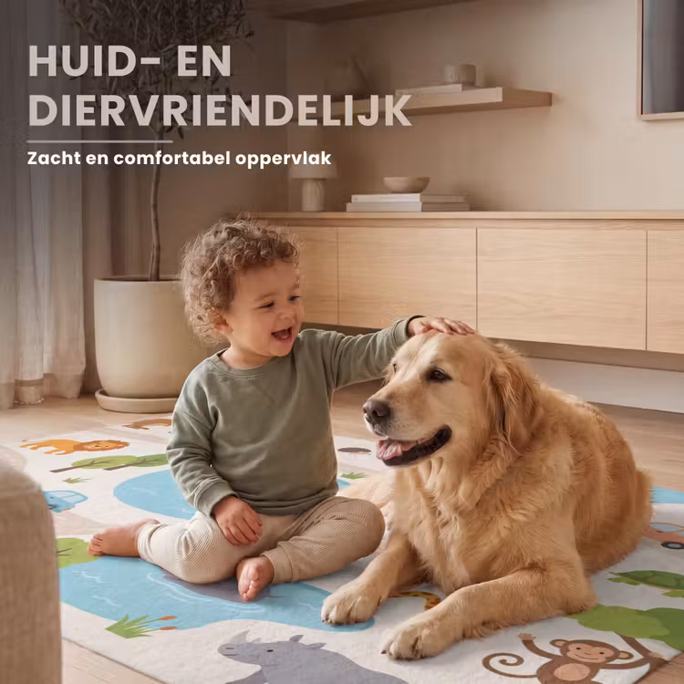 Vloerkleed - Dieren - Wereld - Illustratie — 6