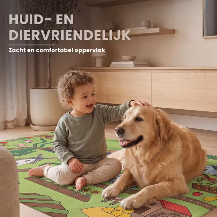 Vloerkleed - Dieren - Platteland - Illustratie — 6