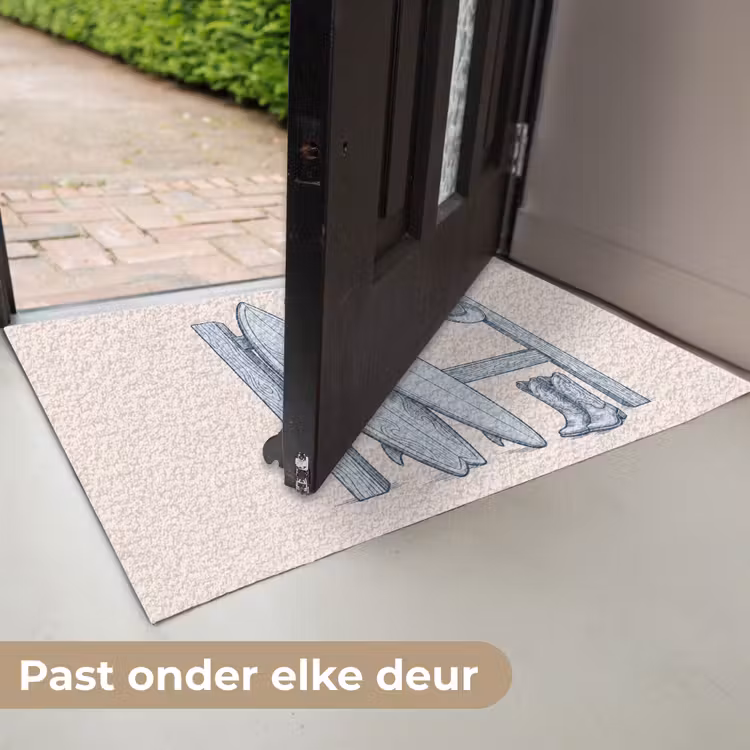 Deurmat - Recreatie - Kleding - Avontuur - Illustratie - Zomer — 7