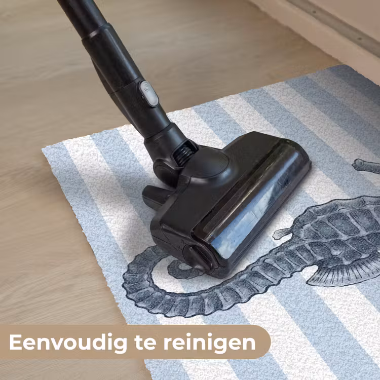 Deurmat - Vis - Oceaan - Illustratie - Blauw - Strepen — 9