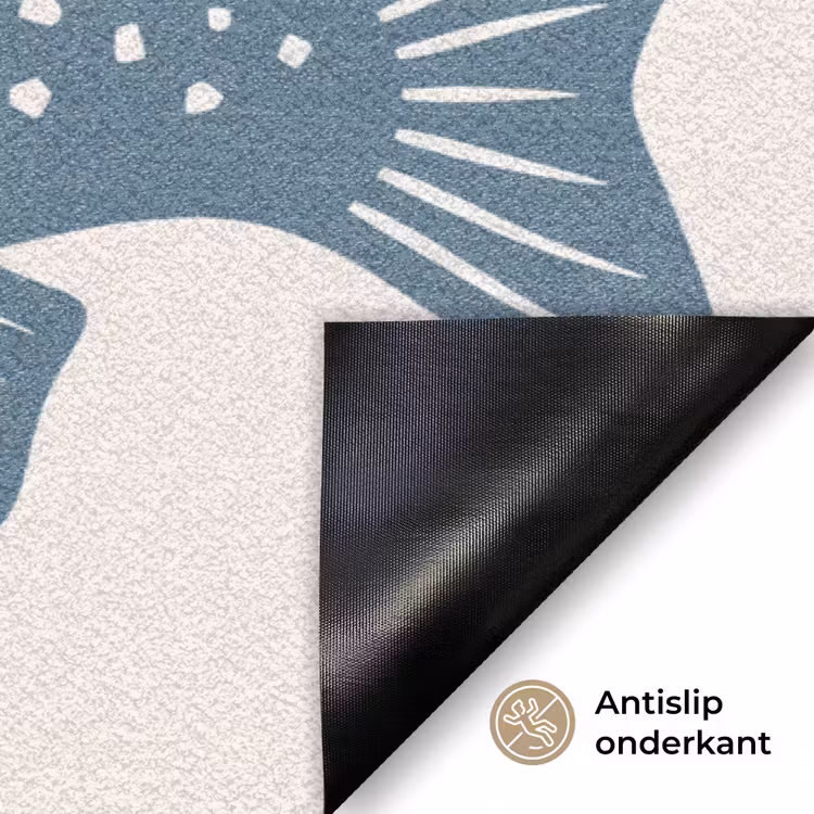 Deurmat - Vrouw - Vis - Fantasie - Abstract - Blauw — 6