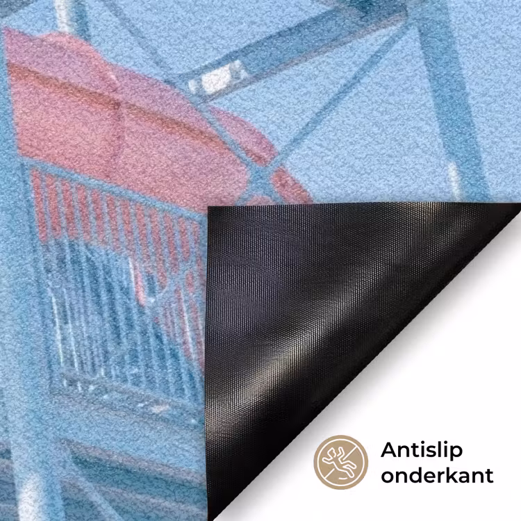 Deurmat - Glijbaan - Waterpark - Spiraal - Modern - Roze — 6