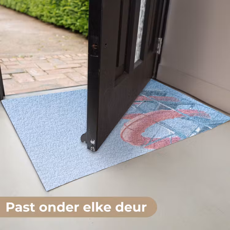 Deurmat - Glijbaan - Waterpark - Spiraal - Modern - Roze — 7