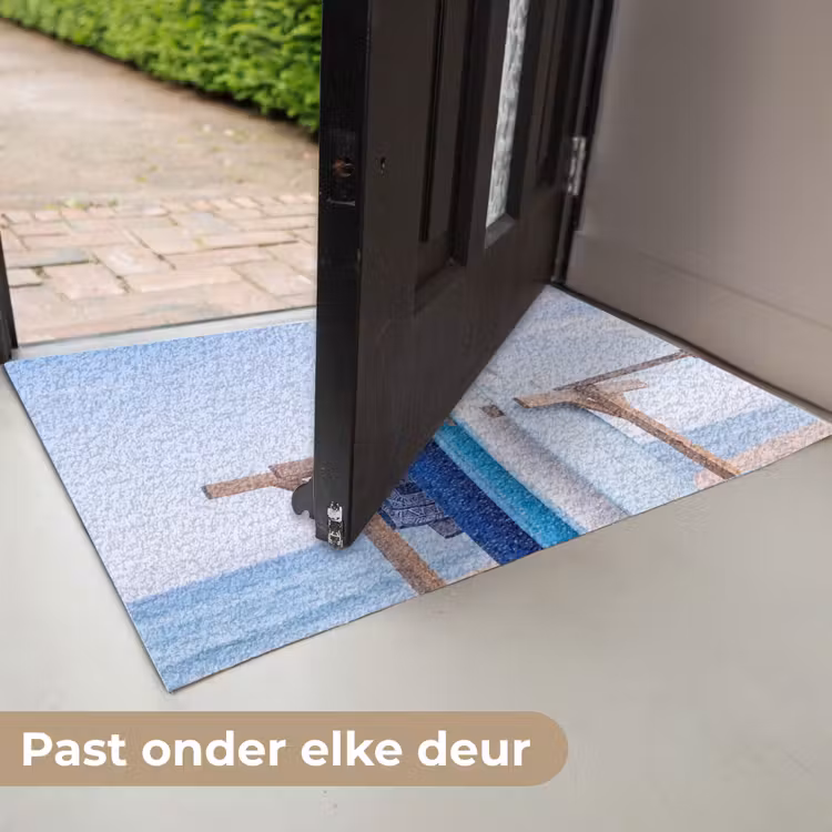 Deurmat - Surfplank - Strand - Zomer - Blauw - Water — 7