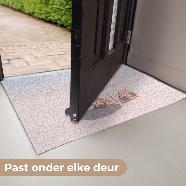 Deurmat - Strand - Parasol - Ligstoel - Zomer - Roze — 7