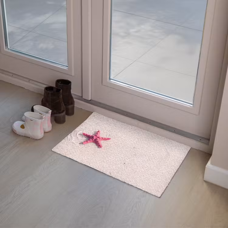 Deurmat - Zeeleven - Zeester - Strand - Roze - Water — 8