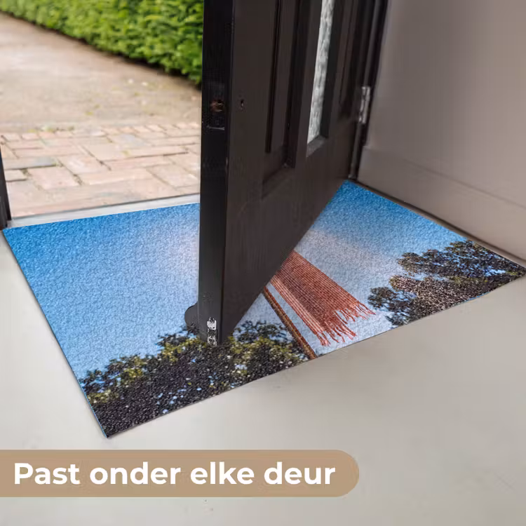 Deurmat - Douche - Water - Zomer - Blauw — 7