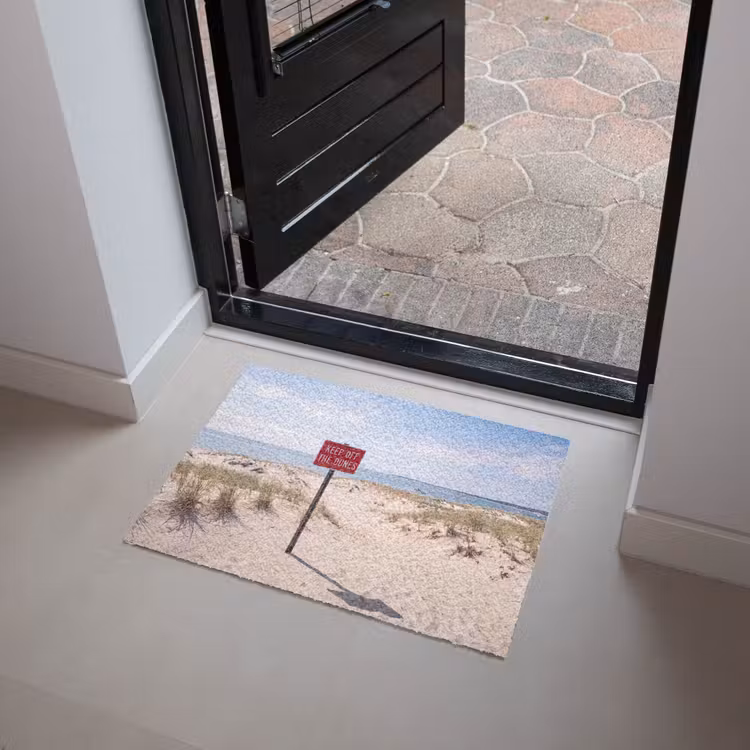 Deurmat - Duin - Bord - Kust - Landschap - Rood — 4