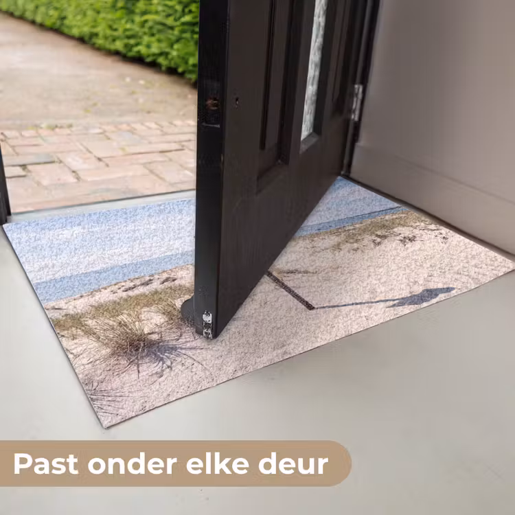 Deurmat - Duin - Bord - Kust - Landschap - Rood — 7