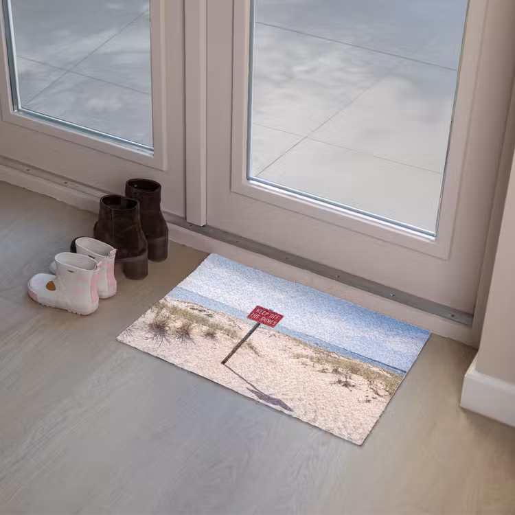 Deurmat - Duin - Bord - Kust - Landschap - Rood — 8