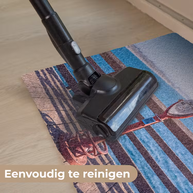 Deurmat - Vogel - Verrekijker - Kust - Zee - Blauw — 9