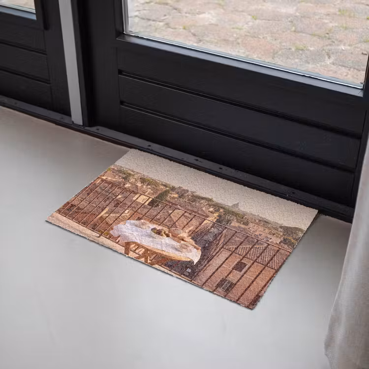 Deurmat - Eten - Ontbijt - Balkon - Stad - Zonsopgang — 2