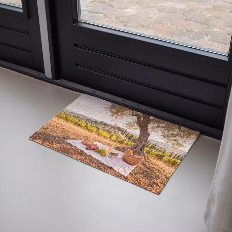 Deurmat - Picknick - Wijngaard - Landschap - Zomer - Eten — 2
