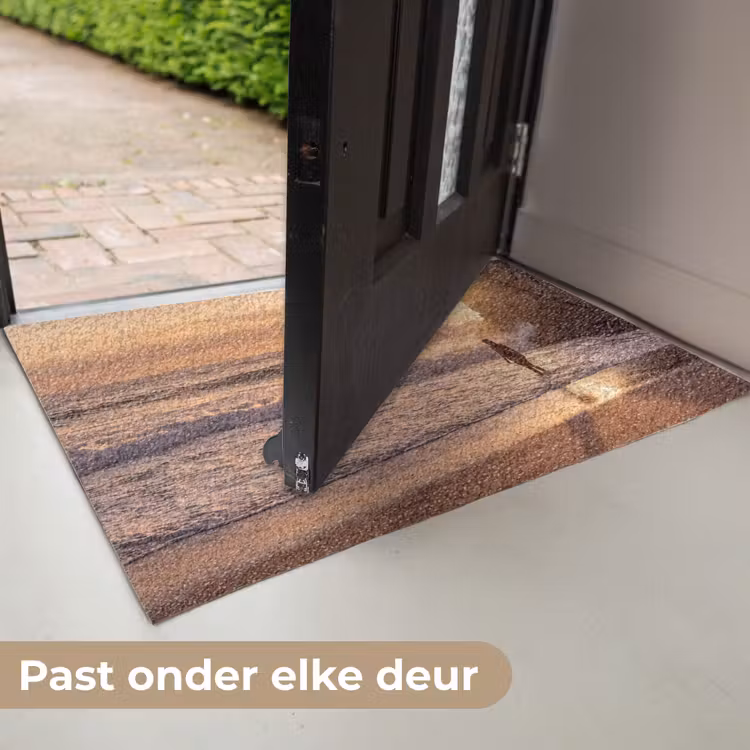 Deurmat - Mensen - Oceaan - Zonsondergang - Kust - Goud — 7