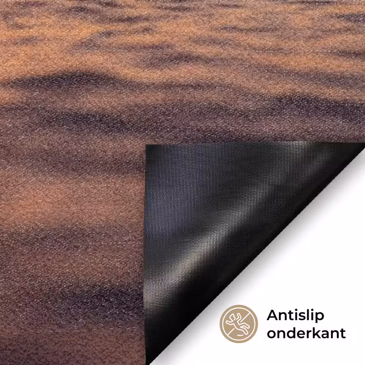 Deurmat - Persoon - Surfen - Zonsondergang - Zee - Oranje — 6