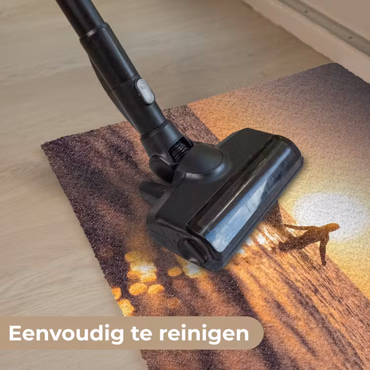 Deurmat - Persoon - Surfen - Zonsondergang - Zee - Oranje — 9
