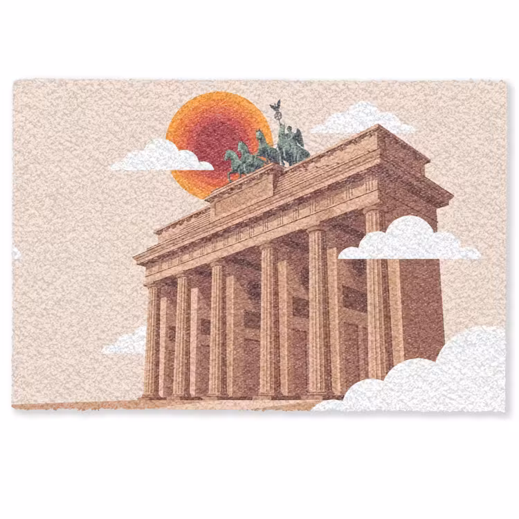 Deurmat - Architectuur - Brandenburg - Berlijn - Zonsondergang - Historisch — 1