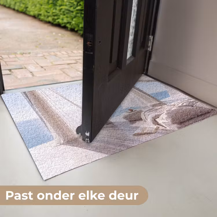 Deurmat - Interieur - Zeezicht - Modern - Rust - Beige — 7