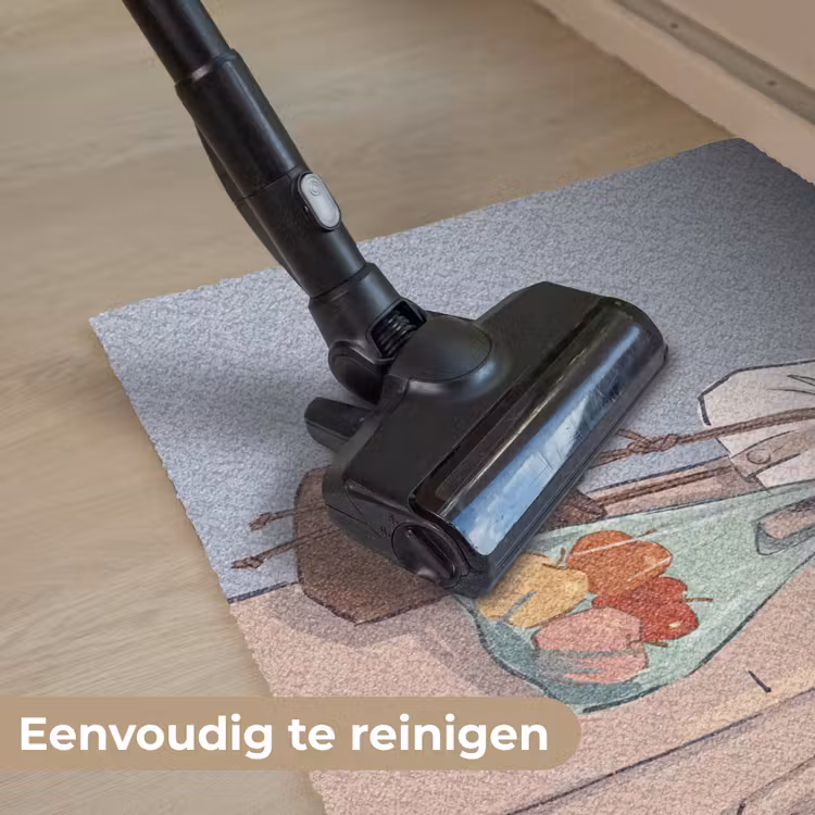 Deurmat - Mensen - Boodschappen - Stadsleven - Modern - Kleurrijk — 9