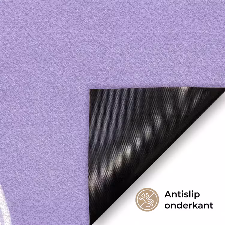 Deurmat - Vrouw - Gezicht - Mensen - Abstract - Kleurrijk — 6