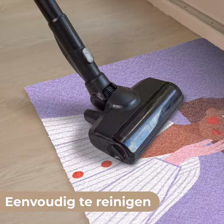 Deurmat - Vrouw - Gezicht - Mensen - Abstract - Kleurrijk — 9