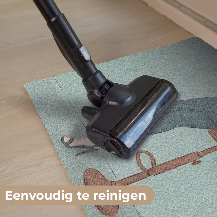 Deurmat - Vrouw - Laptop - Zittend - Illustratie - Groen — 9