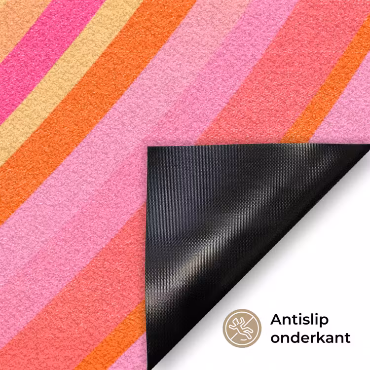 Deurmat - Hart - Concentrisch - Abstract - Liefde - Kleurrijk — 6
