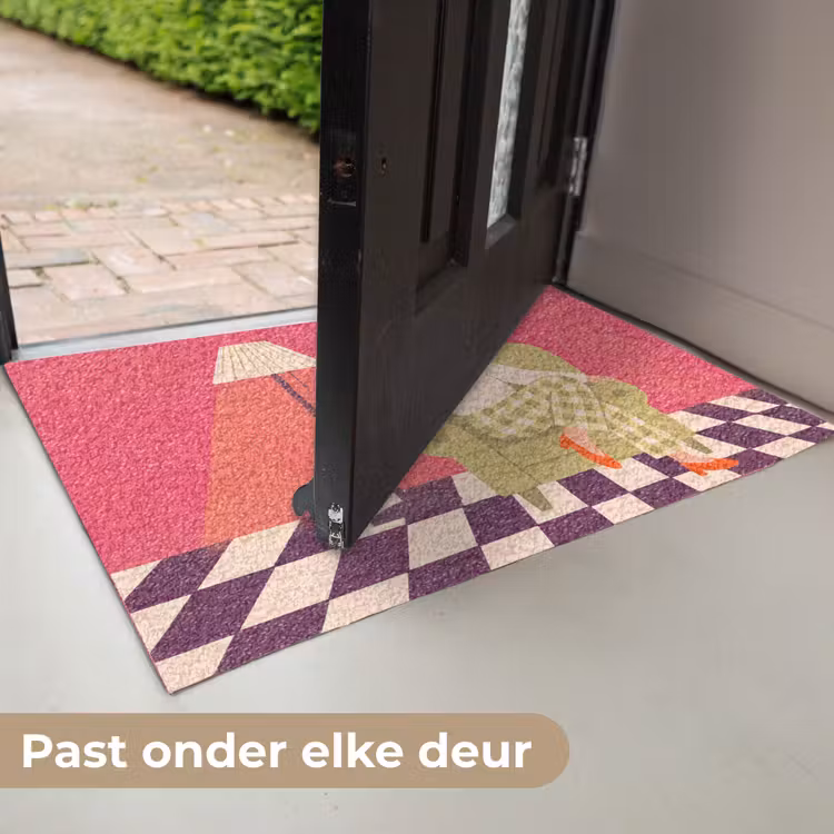 Deurmat - Vrouw - Rust - Interieur - Modern - Kunst — 7