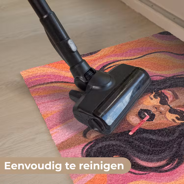Deurmat - Vrouw - Zonnebril - Modern - Portret - Oranje — 9