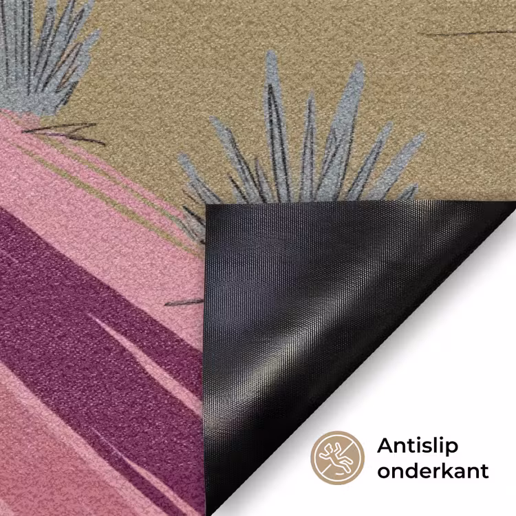 Deurmat - Mensen - Paard - Woestijn - Abstract - Roze — 6